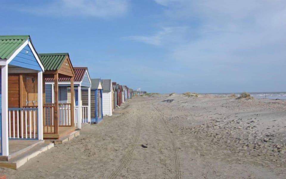 The beach huts at West Wittering beach