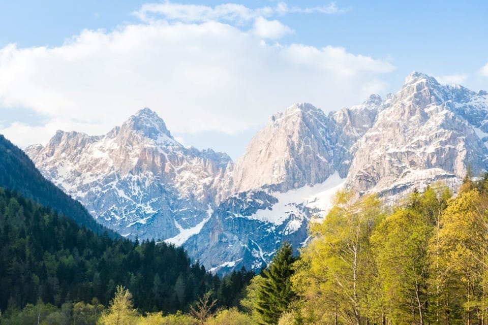 Mountains in the area