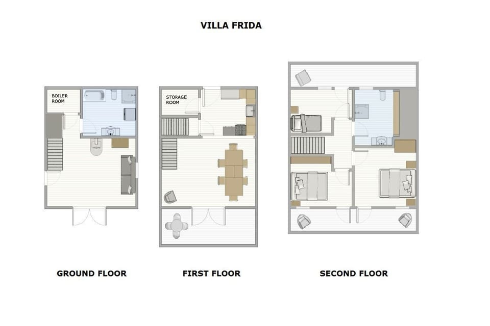 Villa Frida Floor Plan