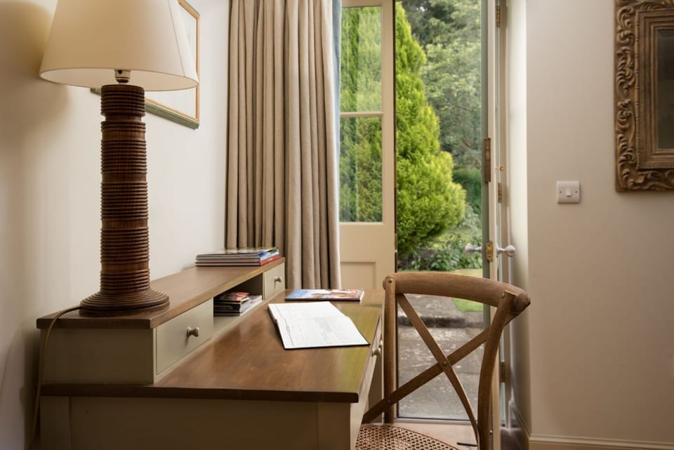 Crailing Cottage - the useful work area in the sitting room