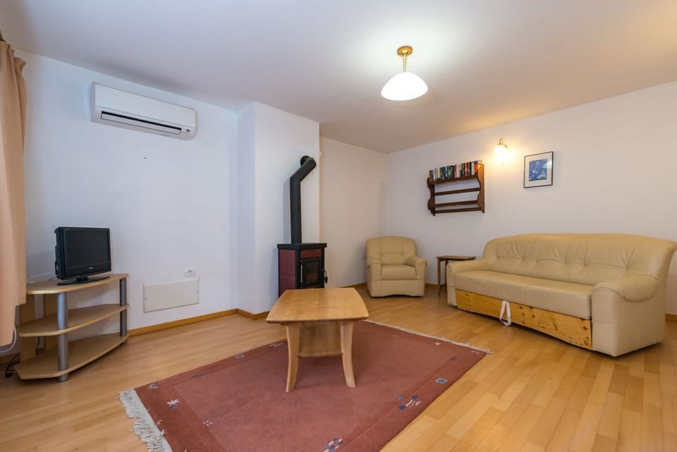 Koritnica Apartments - Dolina - living room (double sofa bed)