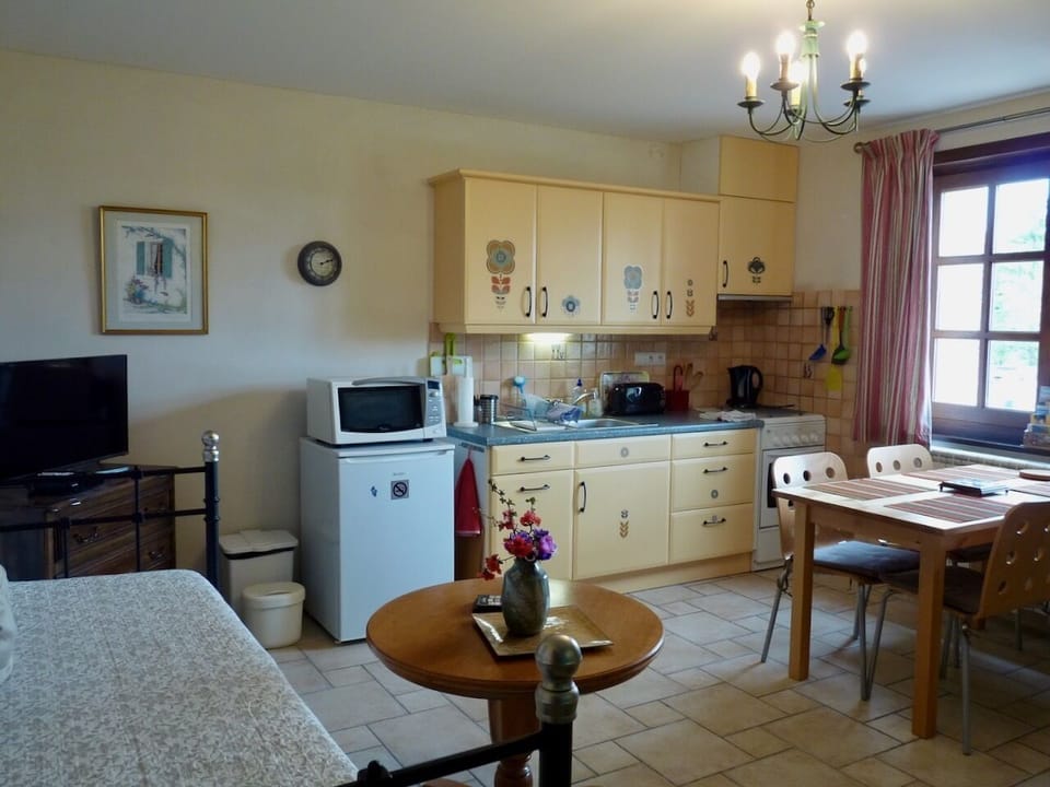 Living room - with kitchen and dining area