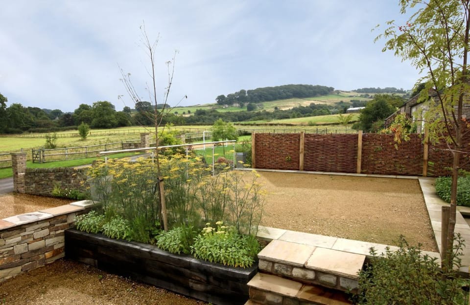 Damson Cottage with a private garden to the rear and its own patio