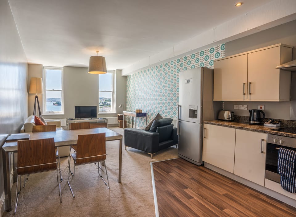 Living Room & Kitchen