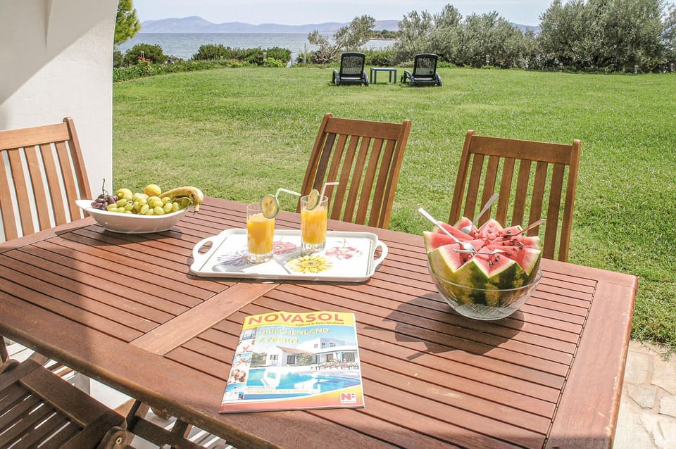 outside
