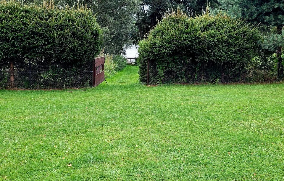 outside