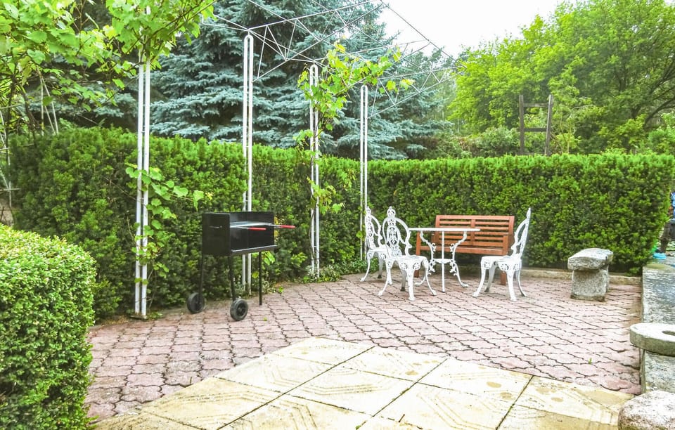 outside