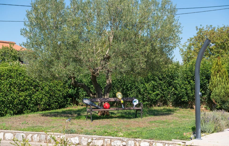 outside