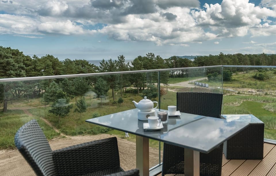 outside