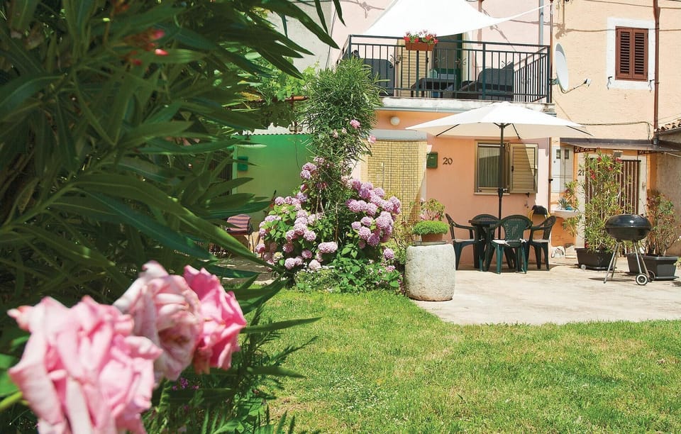 outside