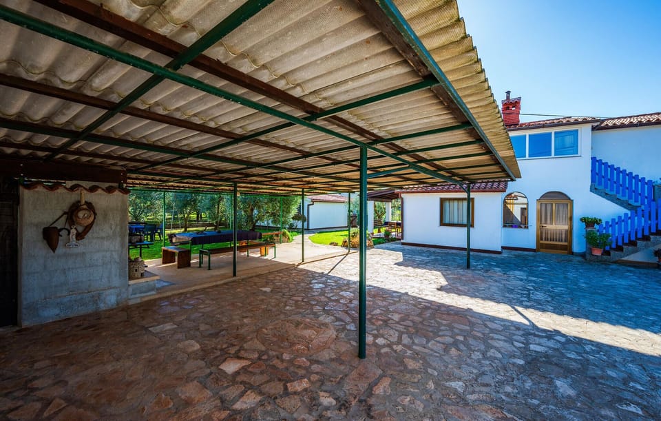 outside