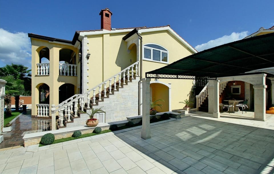 outside