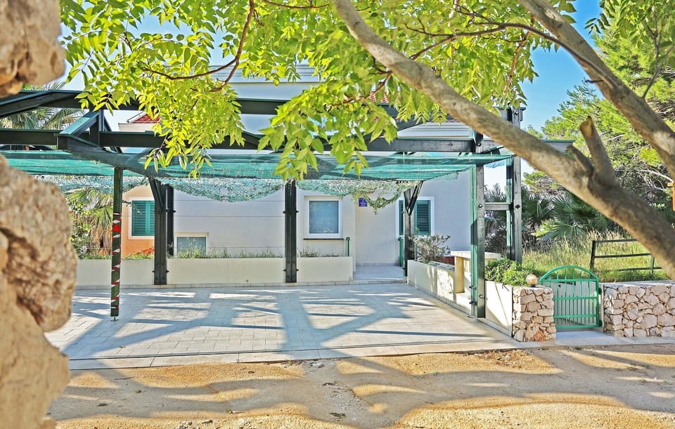 outside