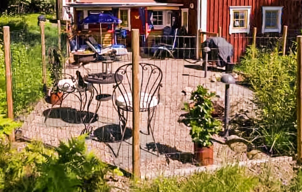 outside