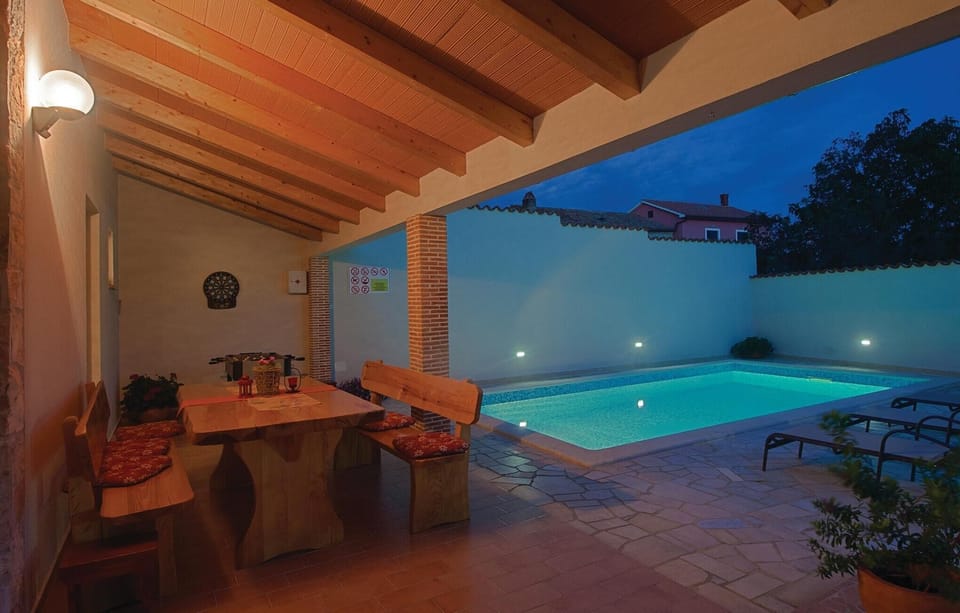 outside