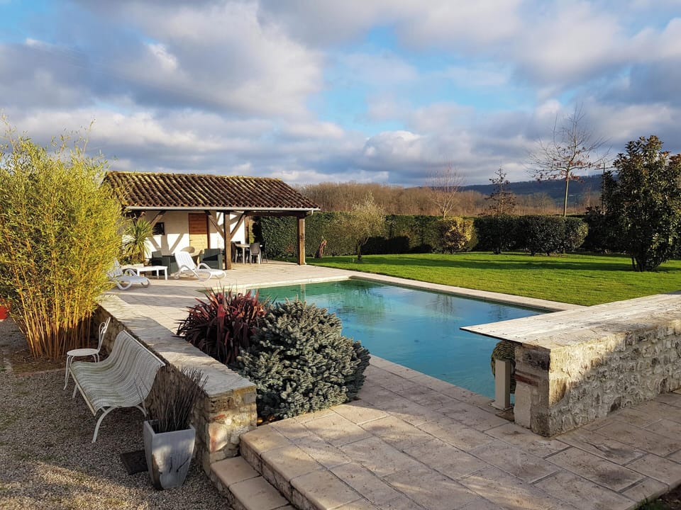 Swimming pool view