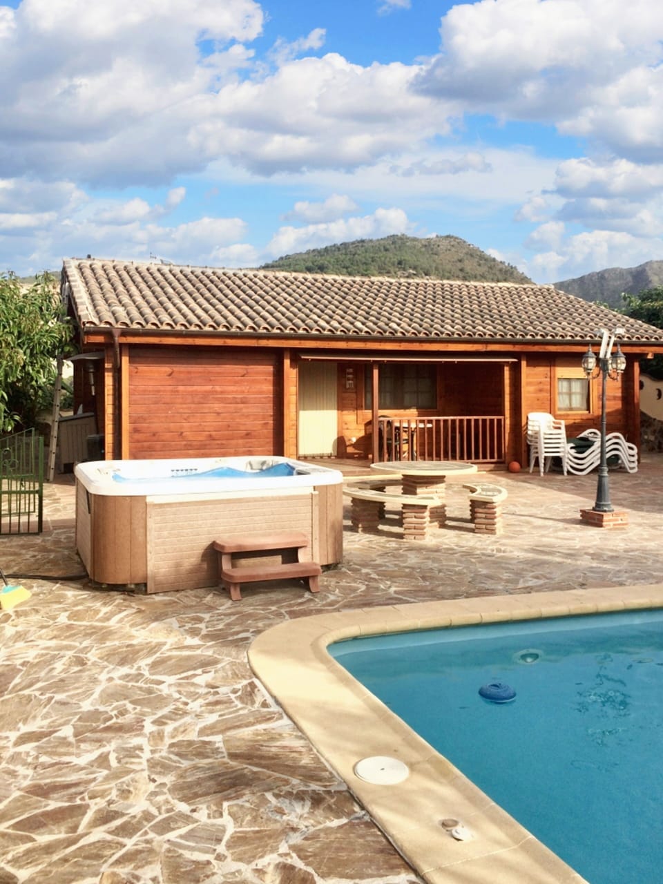 Swimming pool view