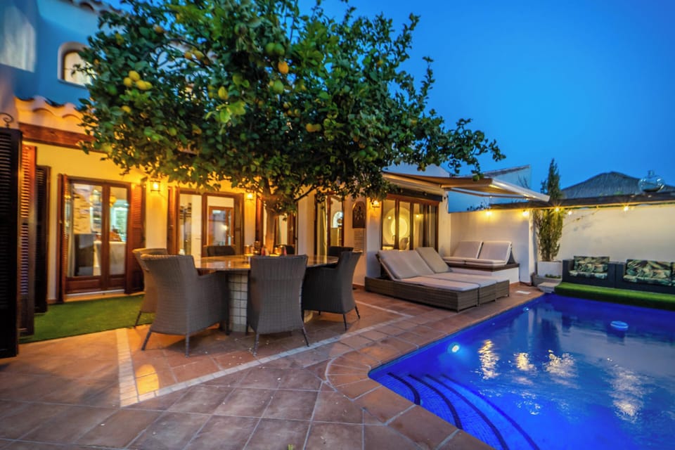 Swimming pool view