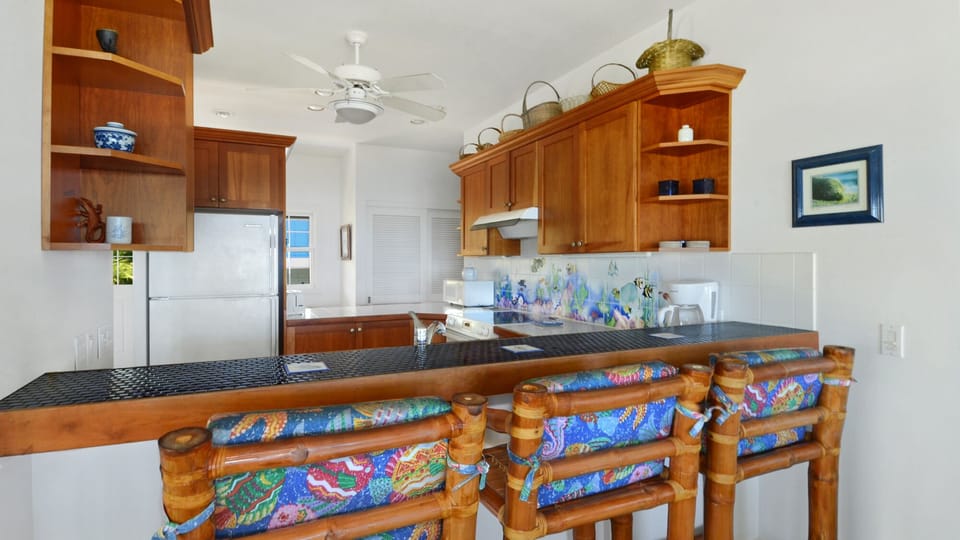 Cherished Cottage at Brennecke Beach - Ocean View Fully Equipped Kitchen - Parrish Kauai
