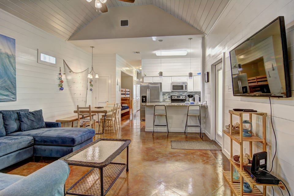 Living room - Embrace the open floor plan of this Island retreat