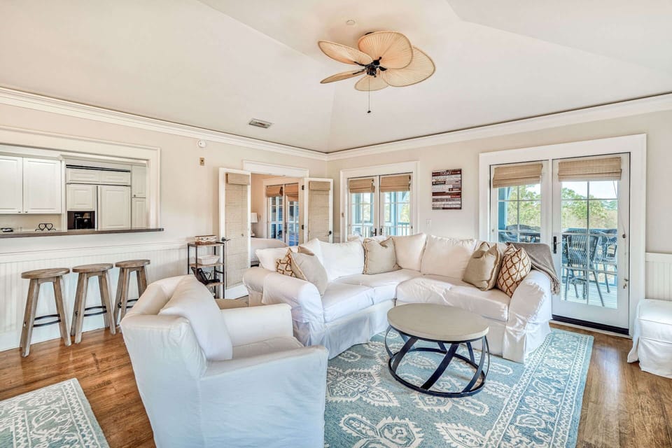 Lighthouse Loft is a designer condo in heart of Watercolor