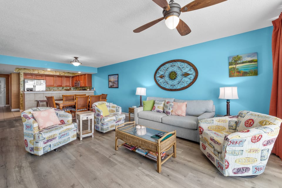 Oceanfront Living Room