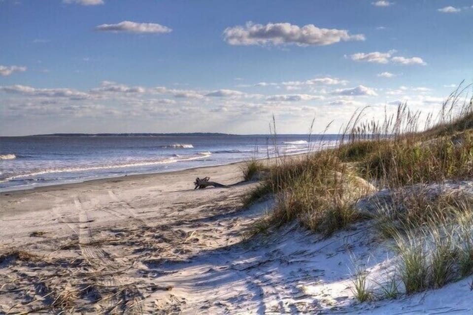 ST SIMONS EAST BEACH easy drive or bike ride to the beach a short 
2 miles 