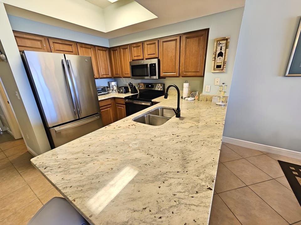 Newly remodeled kitchen