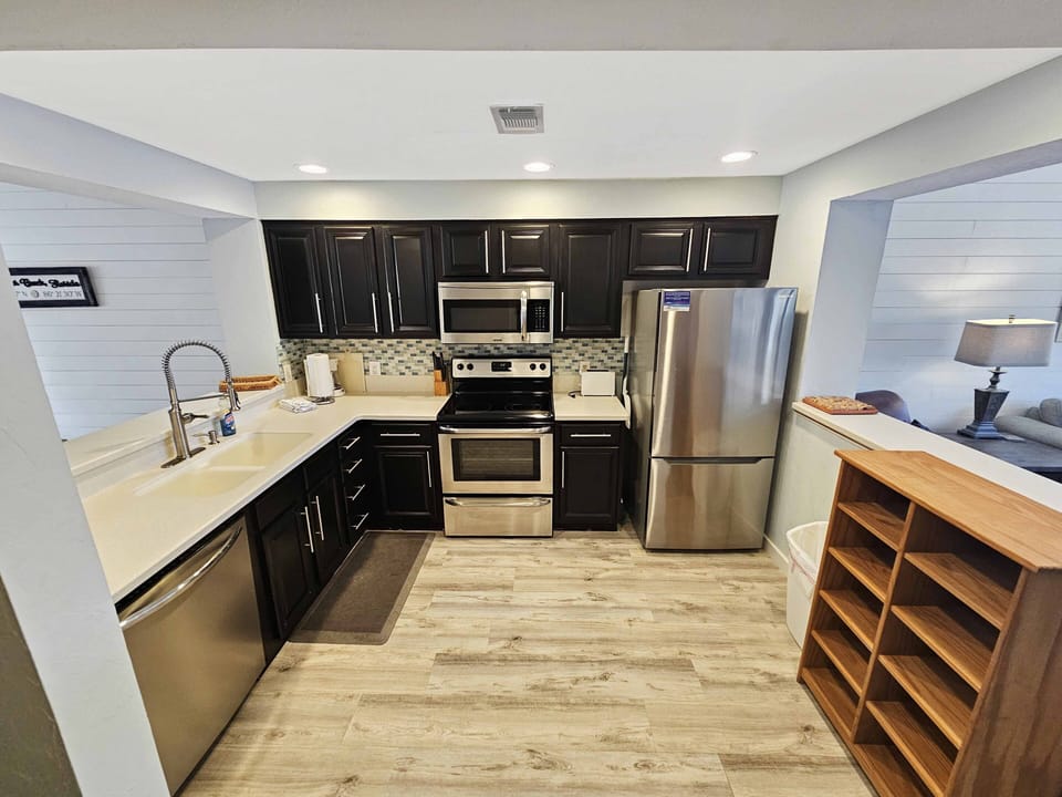 Remodeled kitchen