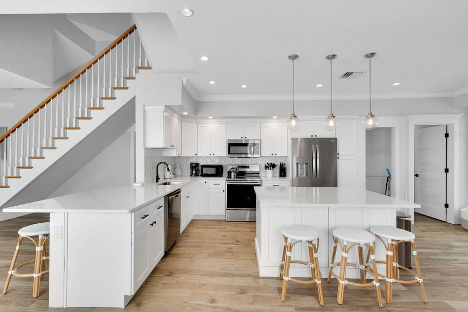 Fully equipped kitchen