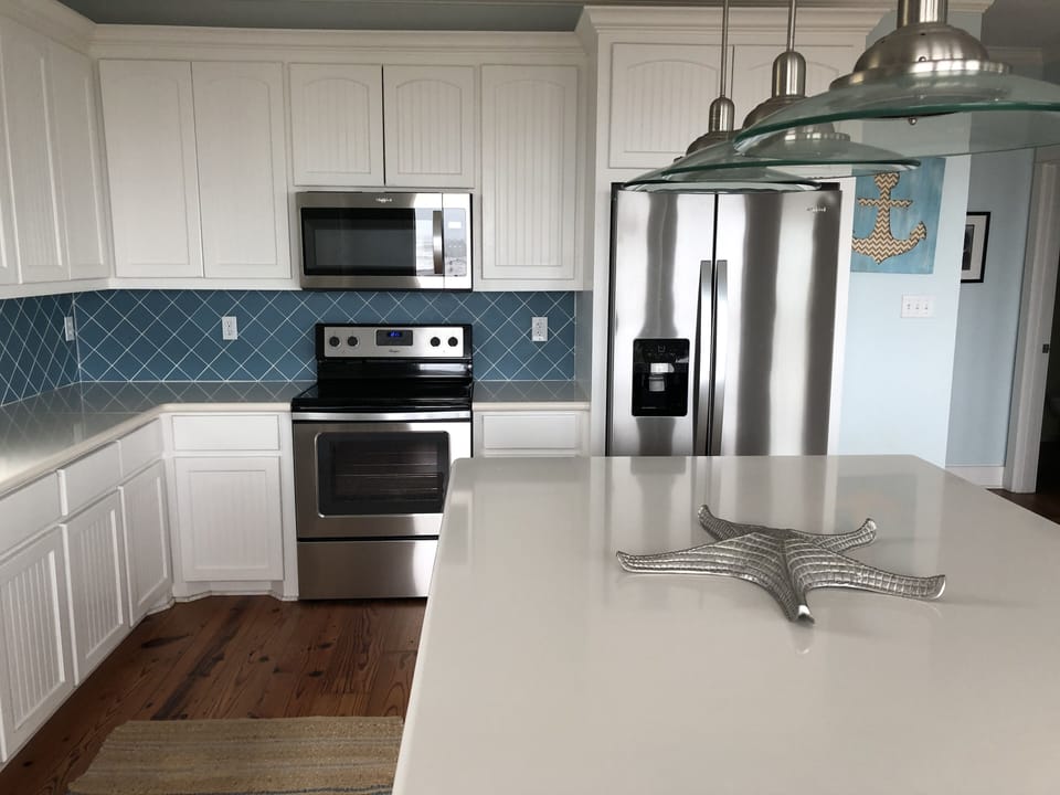 New stainless steel appliances March 2020.