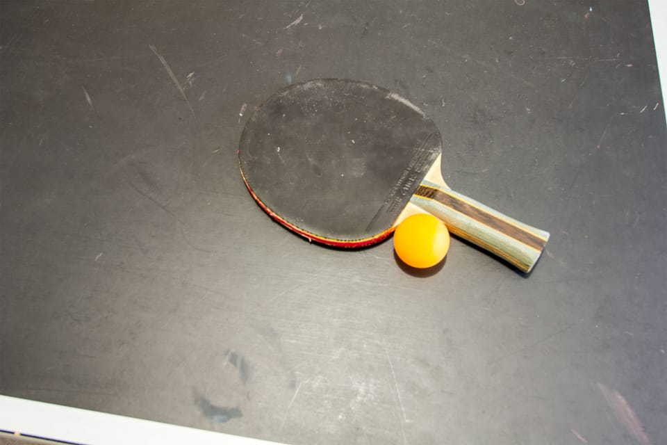 Ping Pong in Garage