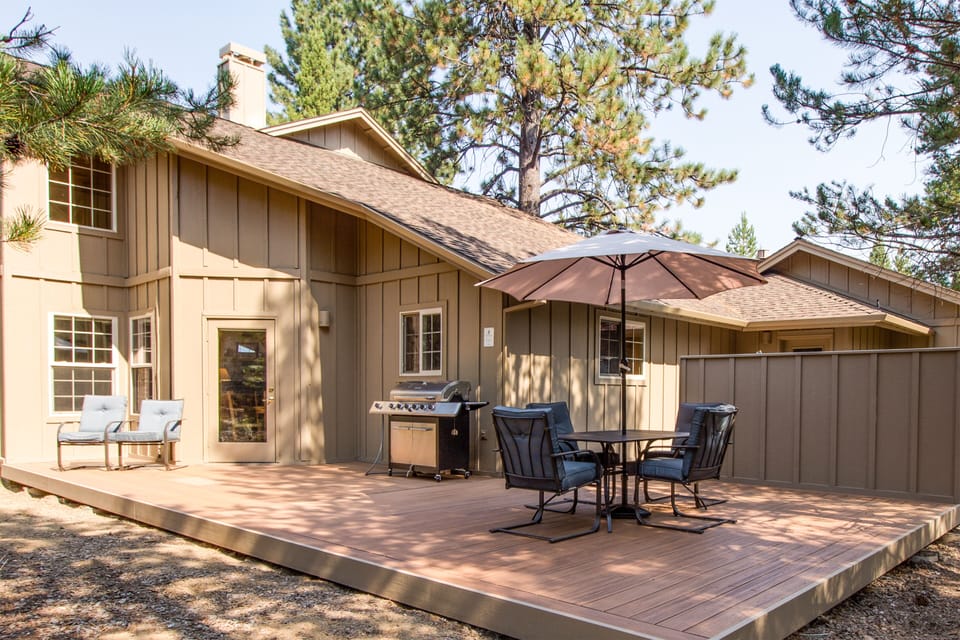 Back Deck For Grilling