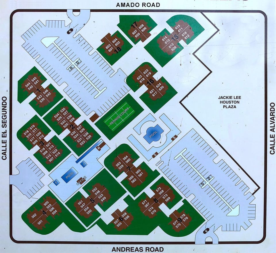Plaza Villas Complex Map
