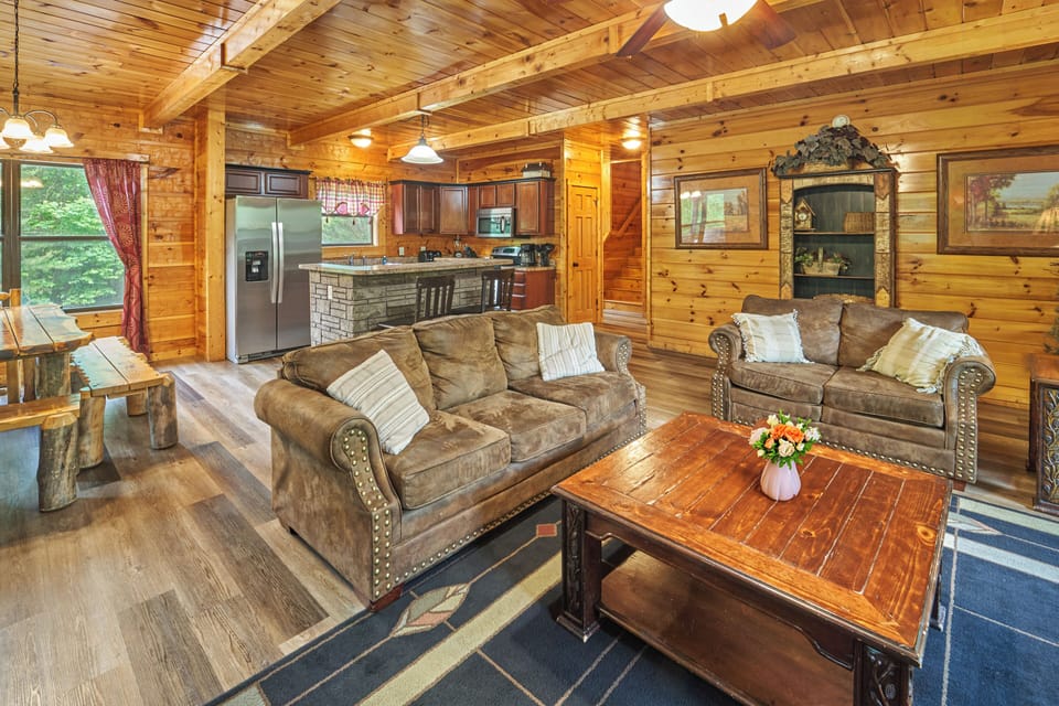 Plenty of seating in your great room