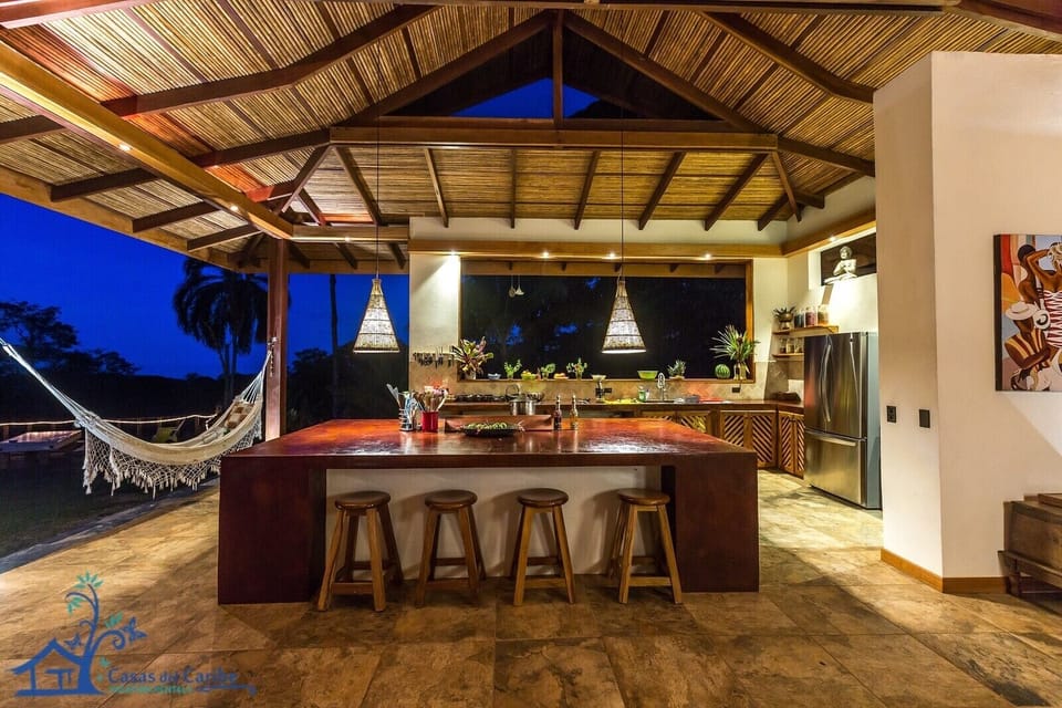 Kitchen at Villa Macaw