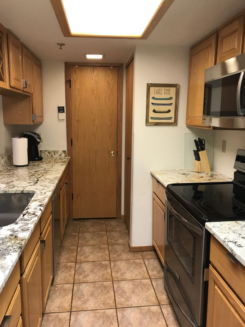 Fully-stocked kitchen