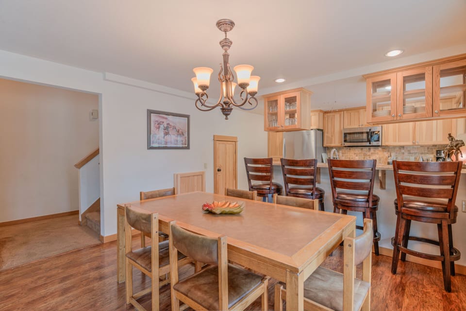 Dining area view