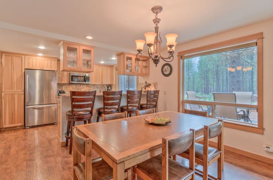 Dining Area and kitchen