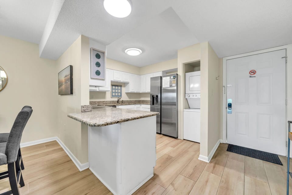 Kitchen and Front Entrance