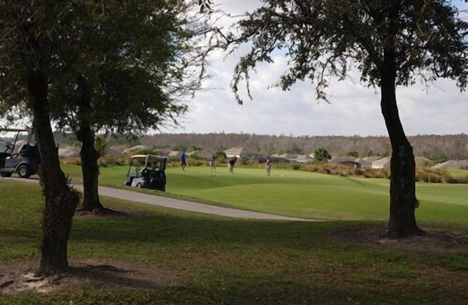 Views over golf course