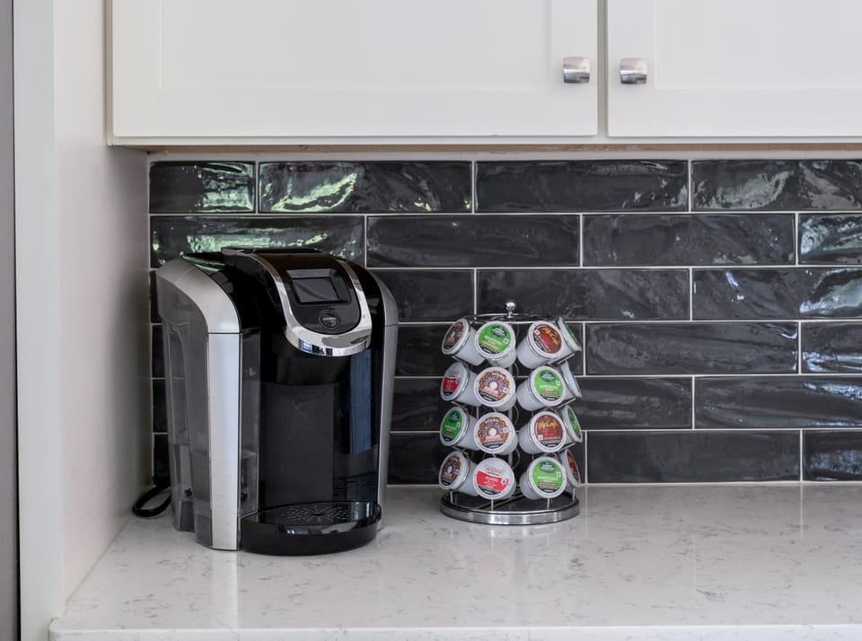 A Keurig for the java lovers, perfect for a quick brew & easy cleanup.