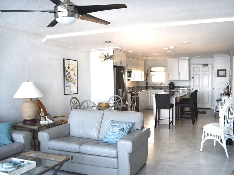 We moved & removed walls ...for more spaciousness & better ocean views.