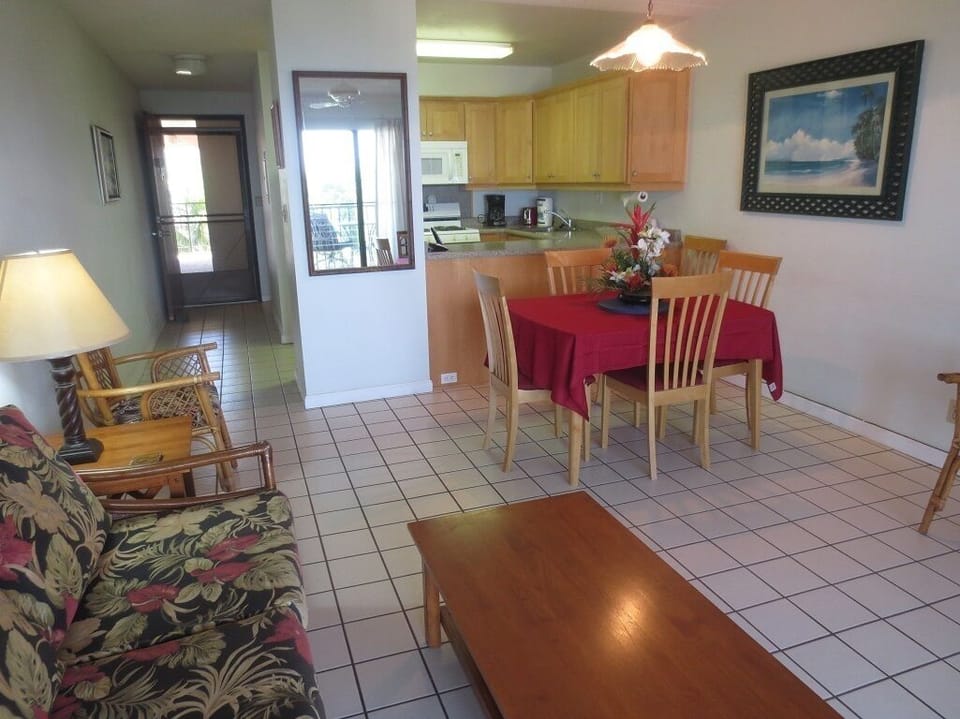 Living Room - Living room, dining, kitchen and entryway.