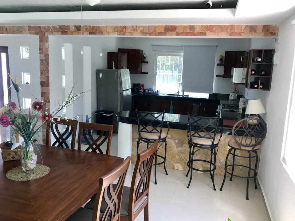 Spacious kitchen
