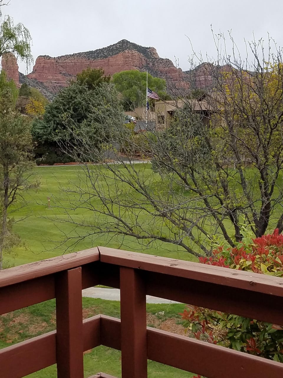 view off deck