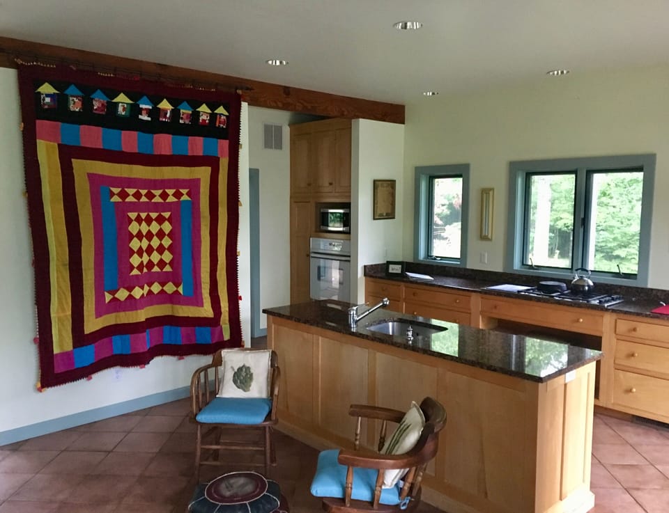 Farmhouse kitchen for gathering cooking eating