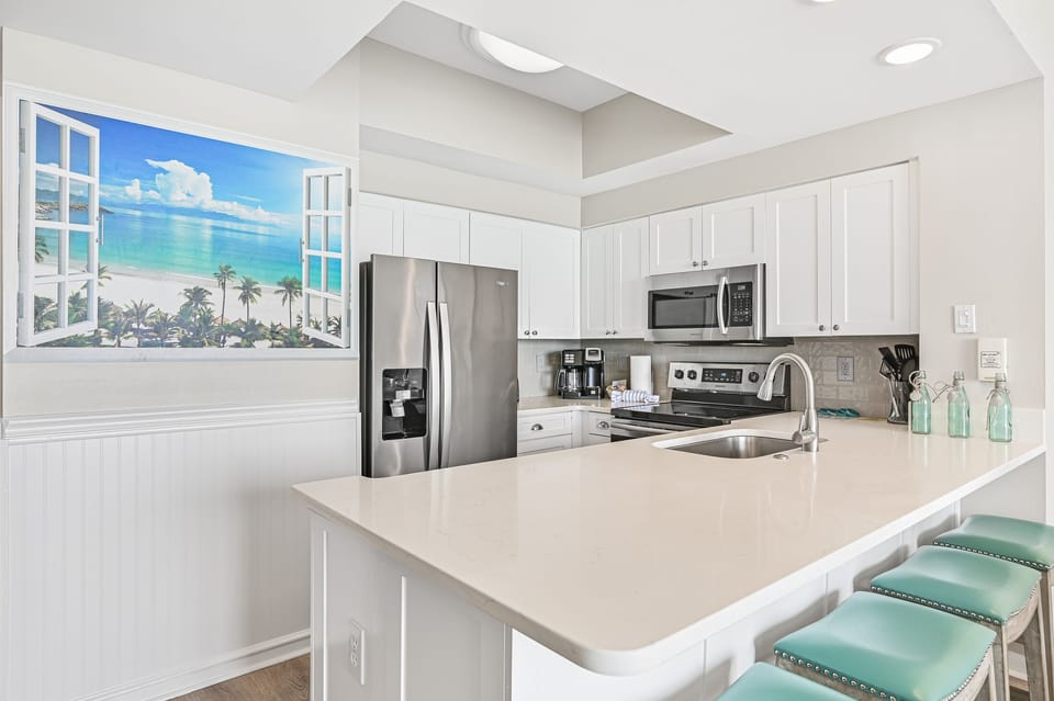 Renovated kitchen