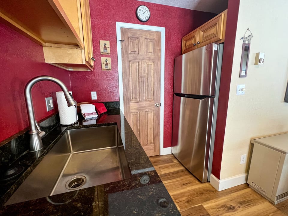 New countertops were added during our kitchen remodel as well