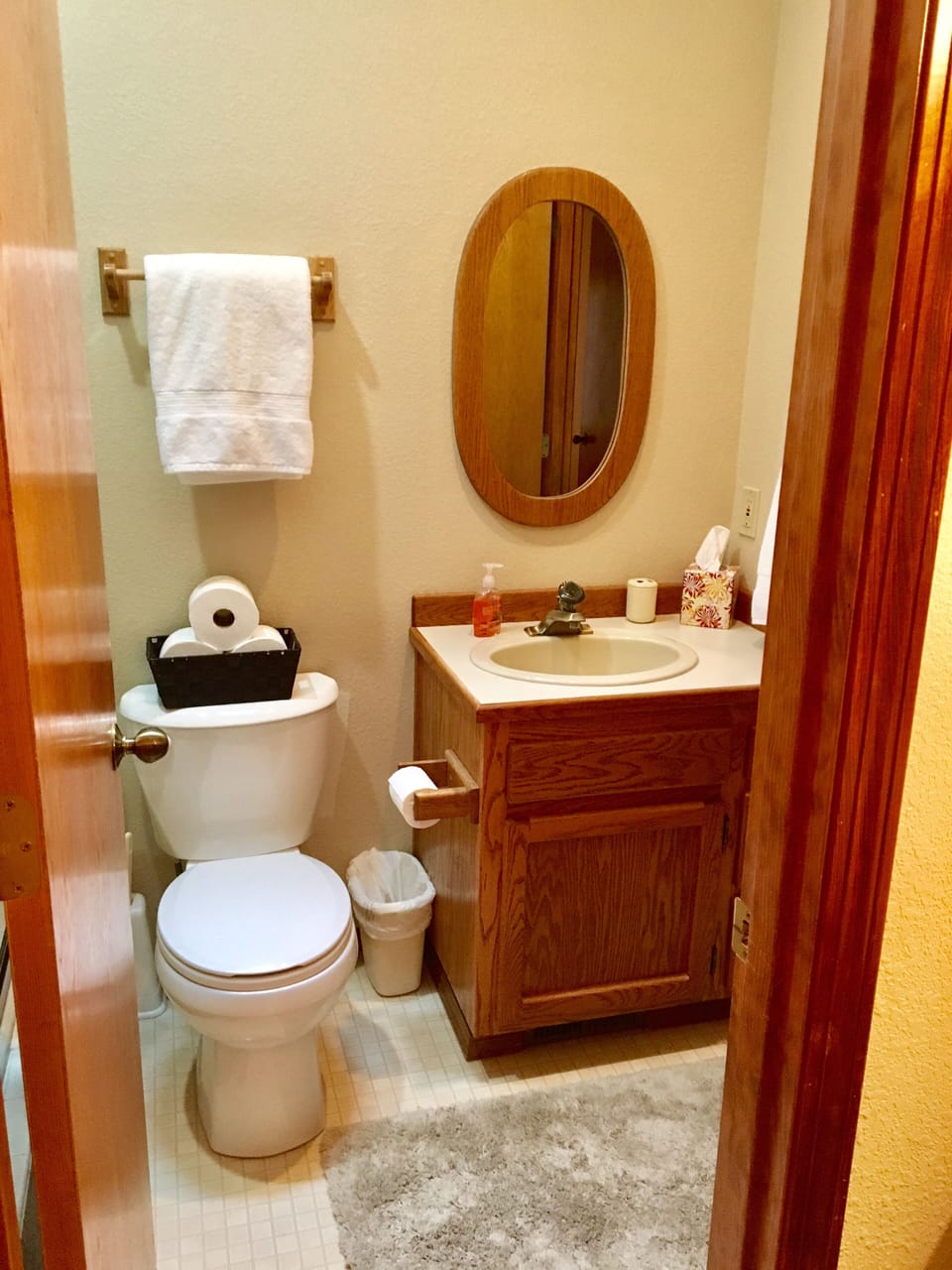 Another look at the main level bathroom 